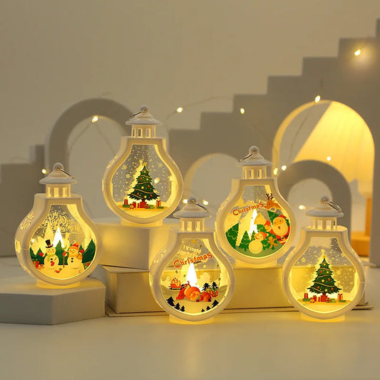 Christmas Portable Candle Holder