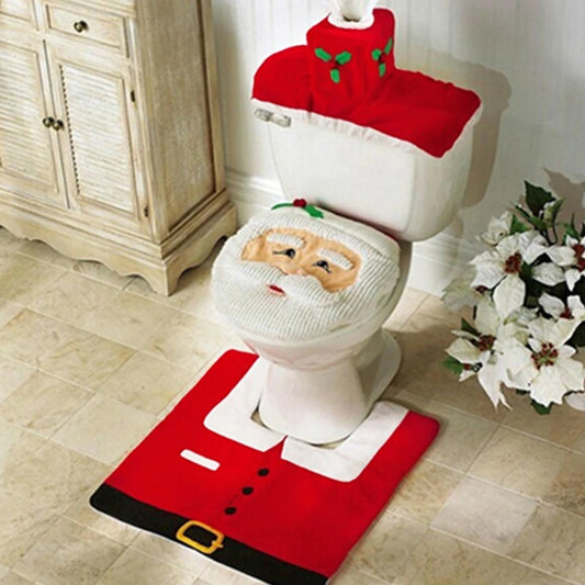 Christmas Toilet Decoration